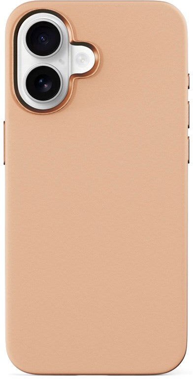 iPhone 16 Plus Epico Mag+ Silikone Bagside Cover - MagSafe Kompatibel - Desert Titanium