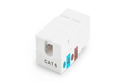 DIGITUS Keystone-module Cat-6 Onafgeschermd RJ45-bus 250 MHz 1GBase-T Wit