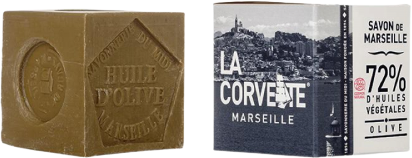 La Corvette Jabón Marsella Cubo Oliva 500 gr