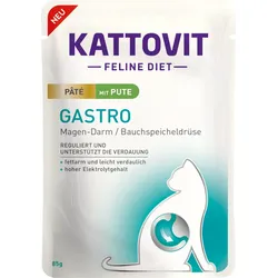 Kattovit Gastro Pate Pute 10x85 g