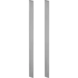 Griffwerk LUCIA GST -Edelstahl matt-Optik Griffleisten-Paar -Sensat. -für Glas -Länge: 430mm