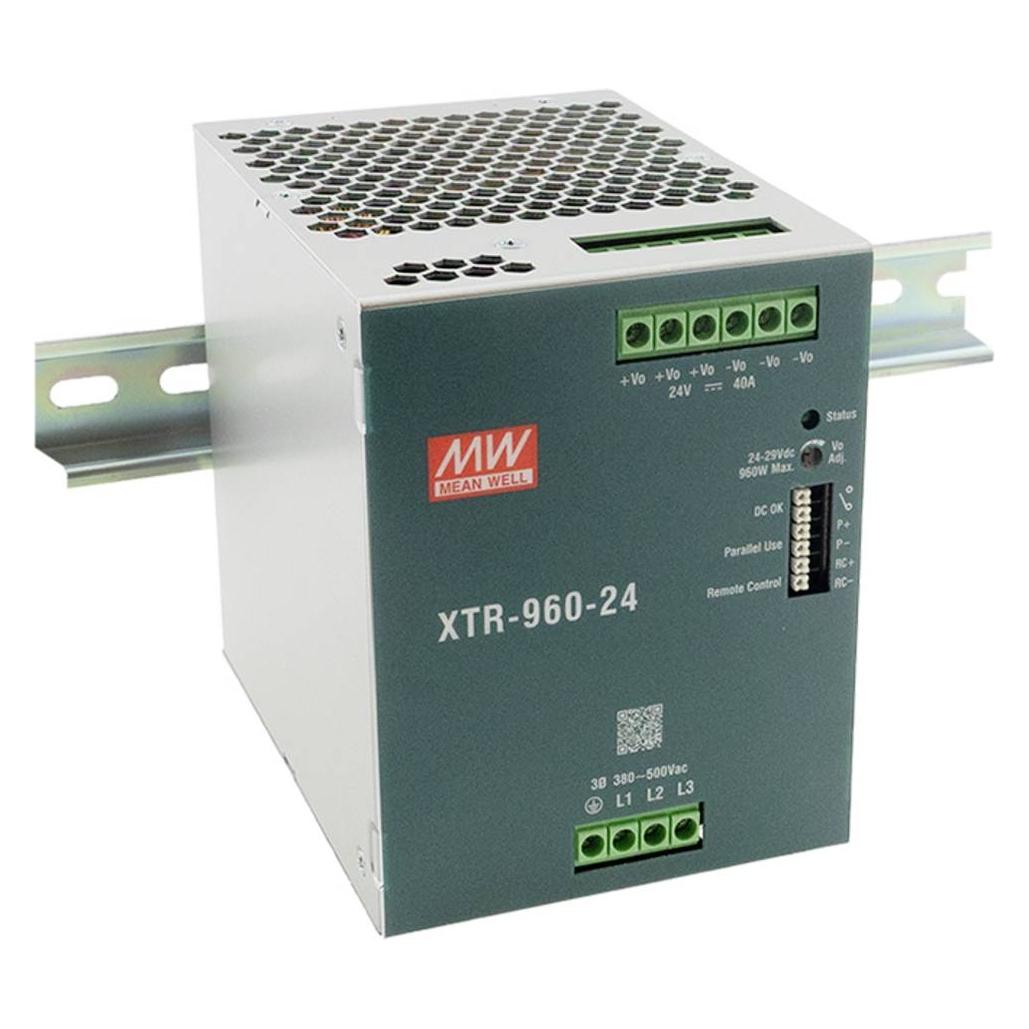 MeanWell MEAN WELL XTR-480-48 Hutschienen-Netzteil (DIN-Rail) 480 W (XTR-480-48)