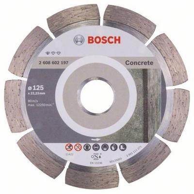 Bosch Accessories 2608602197 Bosch Power Tools Diamanttrennscheibe Durchmesser 125 mm 1 St.