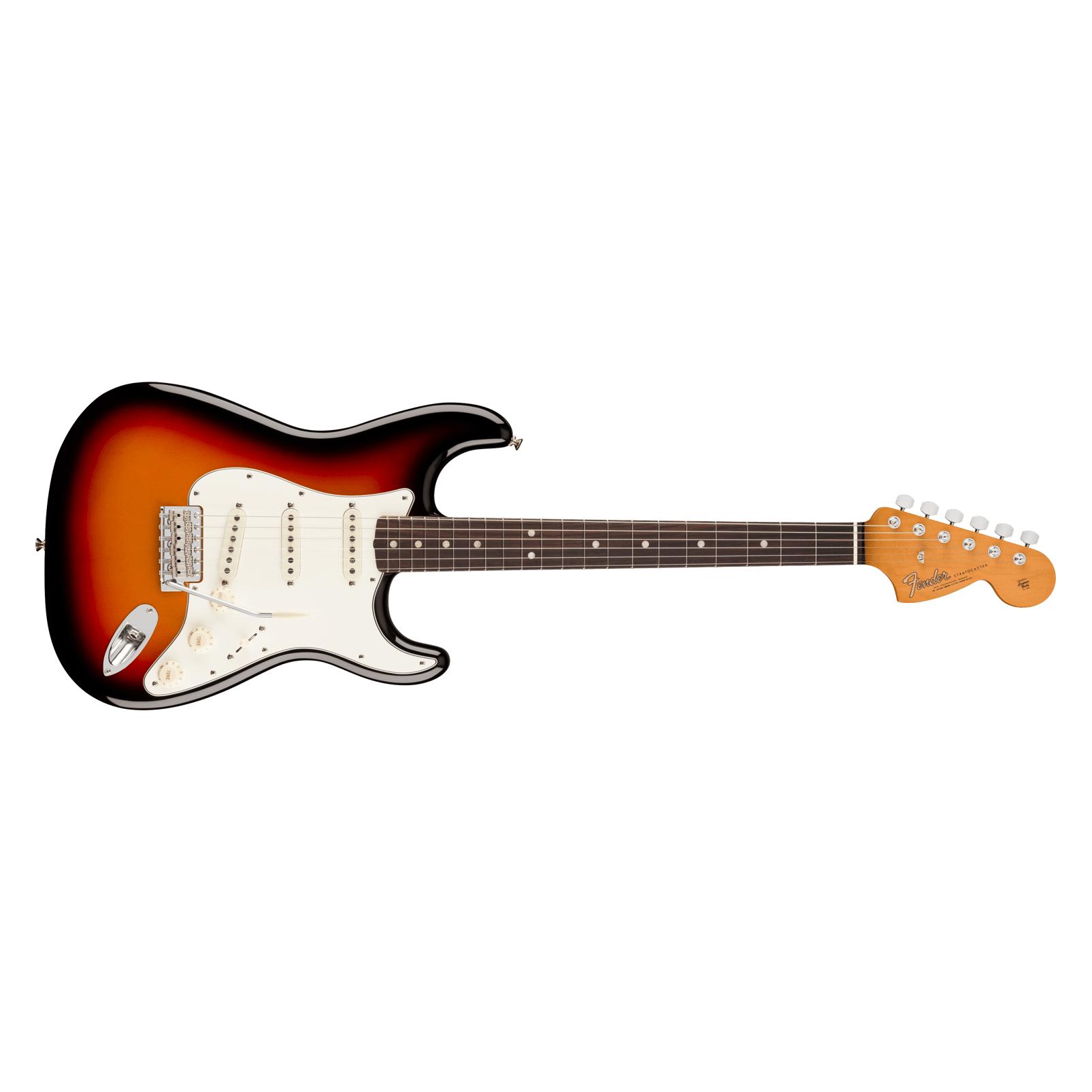 Fender Vintera III - E-Gitarre im Stratocaster-Stil aus den späten 60ern, 3-Color Sunburst (E-Gitarre, Alder, Bone, Maple) (885978959440)