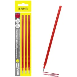 ONLINE® magiXX L Gelschreiberminen 0.7 mm Schreibfarbe: Rot