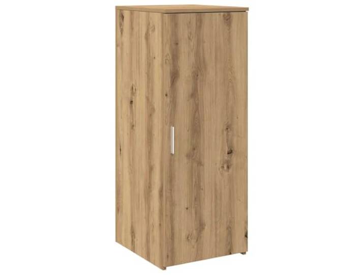 HGFDVCMR Lagerschrank Artisan-Eiche 40x45x103,5 cm Holzwerkstoff Büro Kompakter Beistellschrank mit Tür und Einlegeboden für Flur, Praxis-Empfang oder Home-Office mit hoher Belastbarkeit.