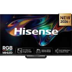 HISENSE 85UR8DS RGB MiniLED 4K TV (Flat, 85 Zoll / 215,9 cm, UHD 4K, SMART TV)