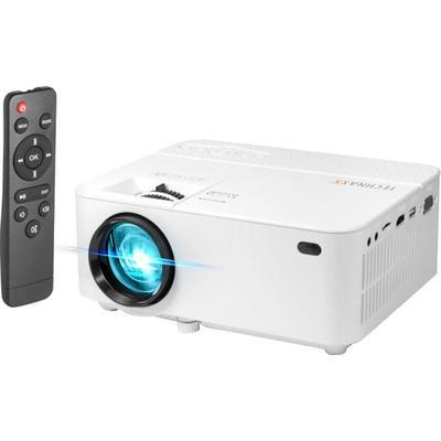 TECHNAXX LED-Beamer "TX-113", weiß, B:15cm H:8,6cm T:20,4cm, Beamer