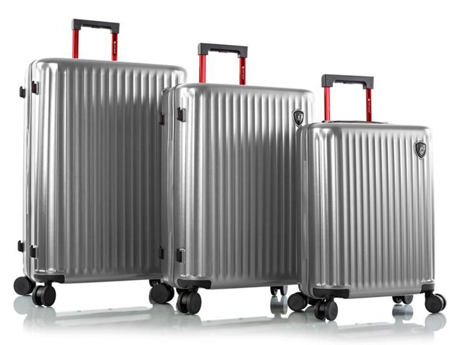 HEYS Smart Luggage Trolley 30" Silver silberfarben 76cm