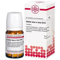 Hekla lava e lava D 12 Tabletten 80 St