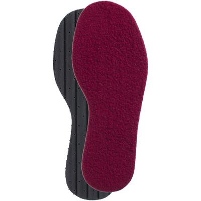 Einlegesohlen COLLONIL "Fleece", Damen, Gr. 48, rot, schwarz, Einlegesohlen Einlegesohlen