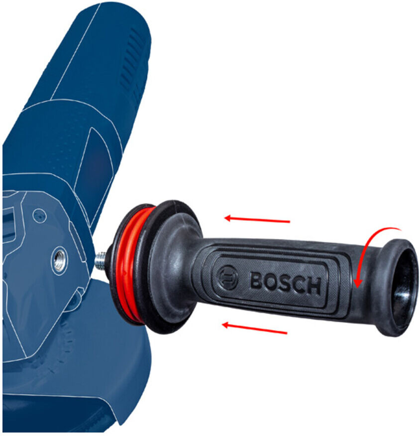 Bosch Rundmutter mit Flanschgewinde M 14 Durchmesser: 180/230 mm (1603345004)