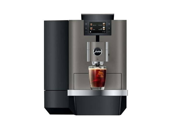 JURA X10c Dark Inox (SA) Kaffeevollautomat Grau