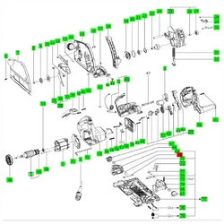 FESTOOL Flachrundschraube M6x25 für TS 55 EBQ