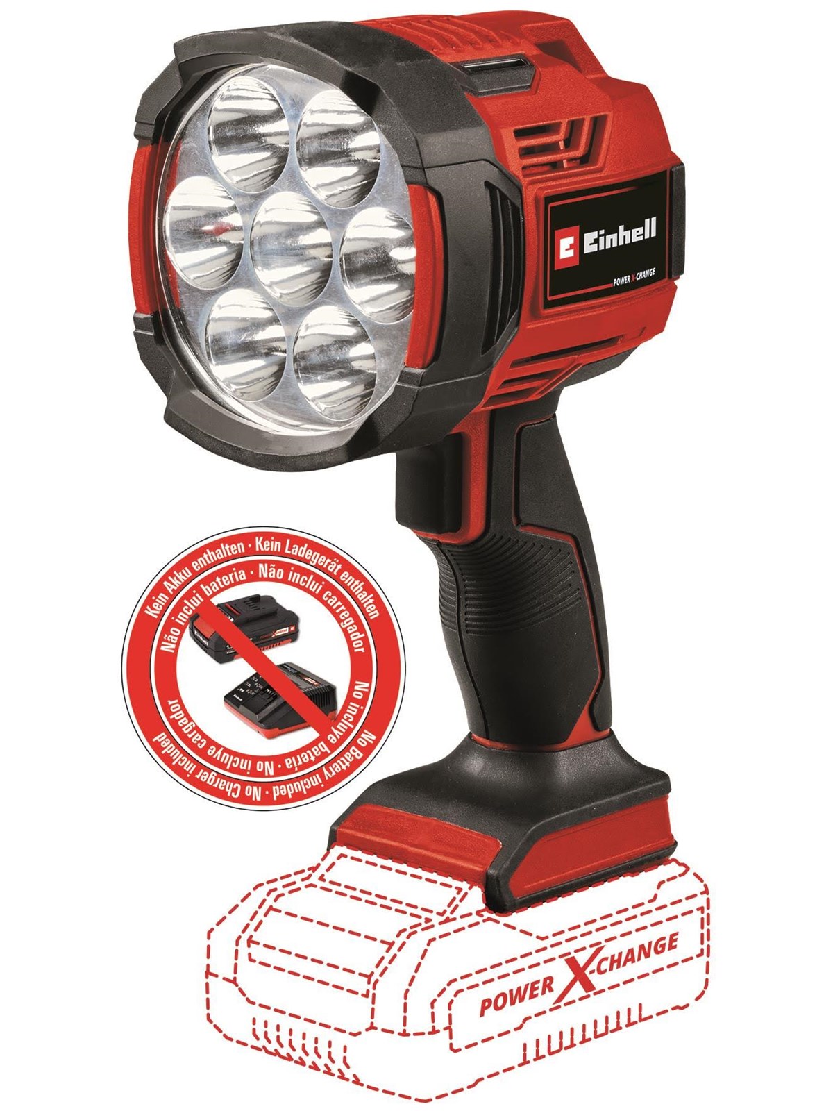 Einhell Cordless Light TE-CL 18/2500 LiAC-solo
