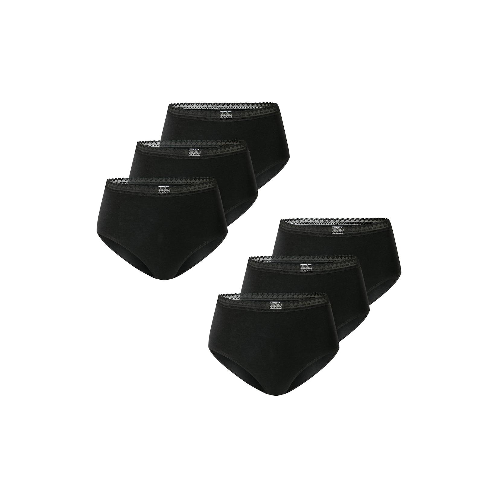 Schiesser Damen Midislip Modern Multipacks 6er Pack