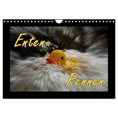 Enten-Rennen (Wandkalender 2027 DIN A4 quer), CALVENDO Monatskalender