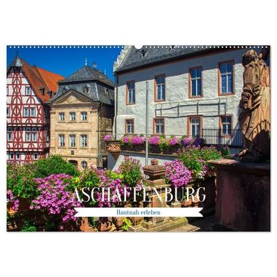 Aschaffenburg - Hautnah erleben (Wandkalender 2027 DIN A2 quer), CALVENDO Monatskalender