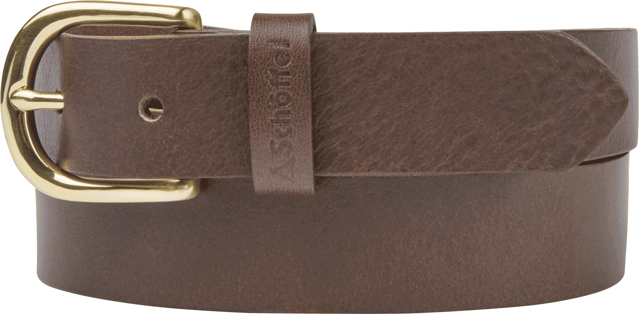 Schöffel Country Tideswell Leather Belt - Brown - Size XS - Women