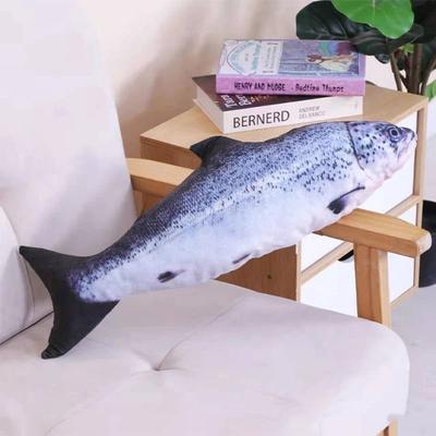 Uplift Essentials Plush Catnip Simulated Fish Throw Pillow Toy style 11 15.7 In