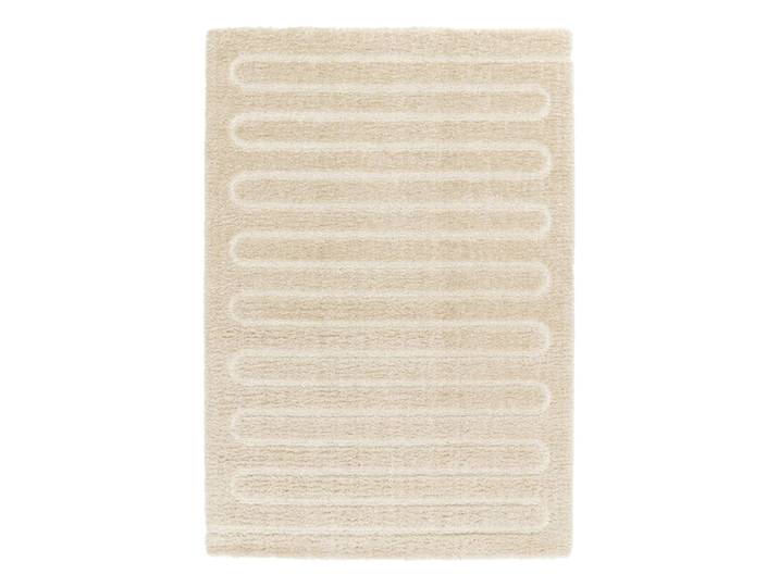 Tapis épais ultra doux beige 200 x 290 cm