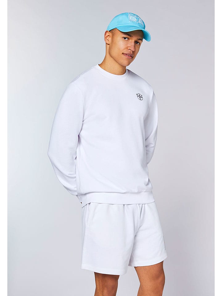 Chiemsee Sweatshirt in Weiß - S