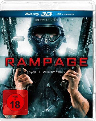 Uwe Boll - Rampage - Rache ist unbarmherzig [3D Blu-ray] - Preis vom 09.10.2026 07:28:09 h