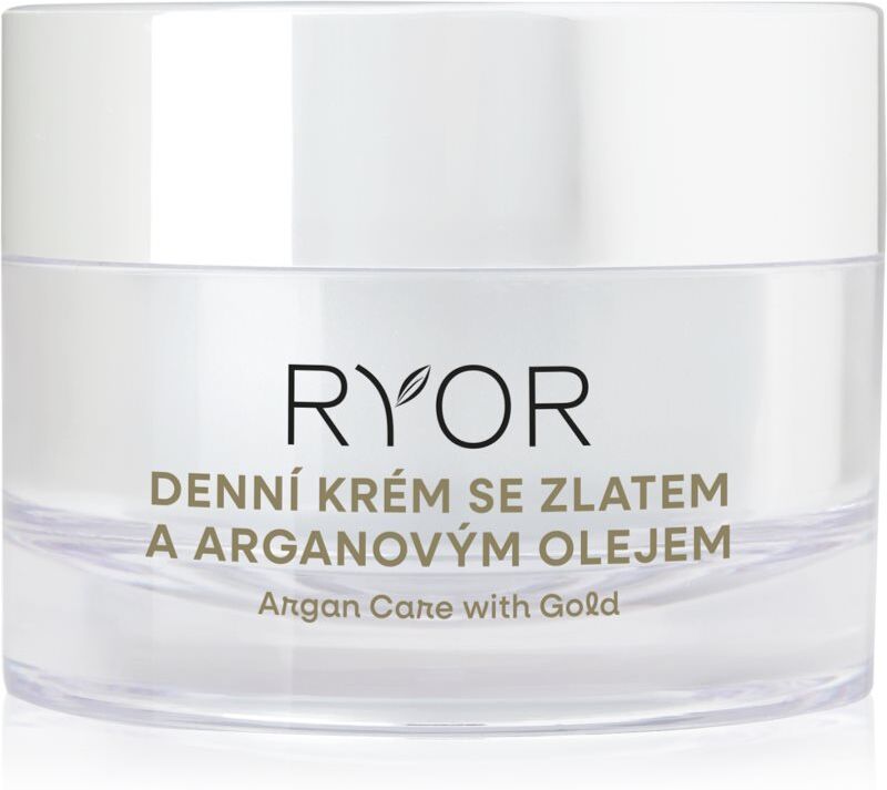 RYOR Argan Care with Gold day cream with gold and argan oil 50 ml
