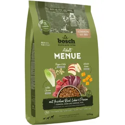 Bosch HPC MENUE Adult mit Rind + Innereien + Roggen + Hafer 5x1 kg