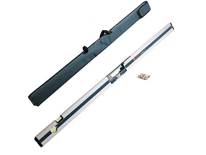 Bosch Professional Numérique électonique GIM 120 (plage de mesure : 0-360º\, longueur : 120 cm) Bleu