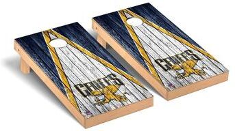 Skip's Garage Canisius Golden Griffins Triangle Cornhole Board Set