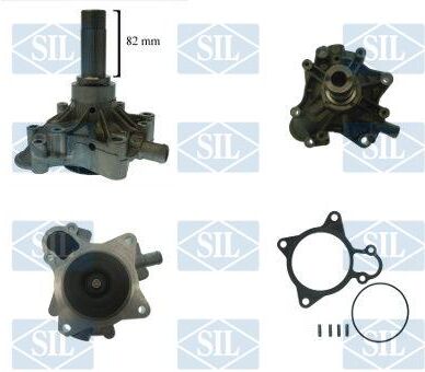 Saleri Sil Wasserpumpe Pa1547 Für Iveco Fuso (Mitsubishi)