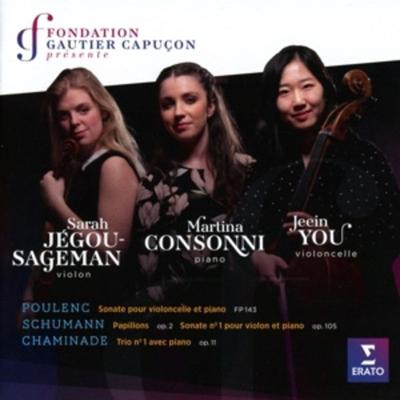 Poulenc,Schumann,Chaminade - Martina Consonni,Sarah Jgou-Sagemann,Jeein You, CD