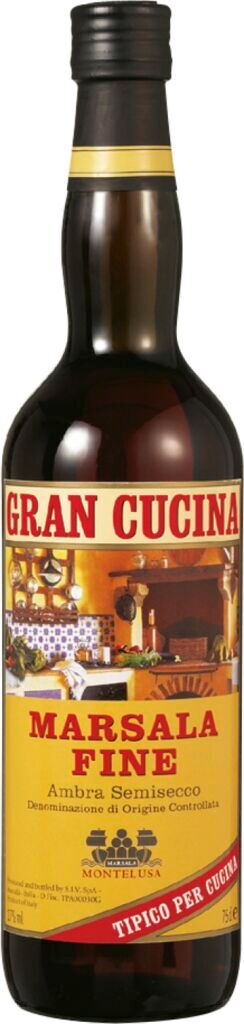 Gran Cucina Marsala Fine DOC 17% vol  Baglio Curatolo Arini 1875