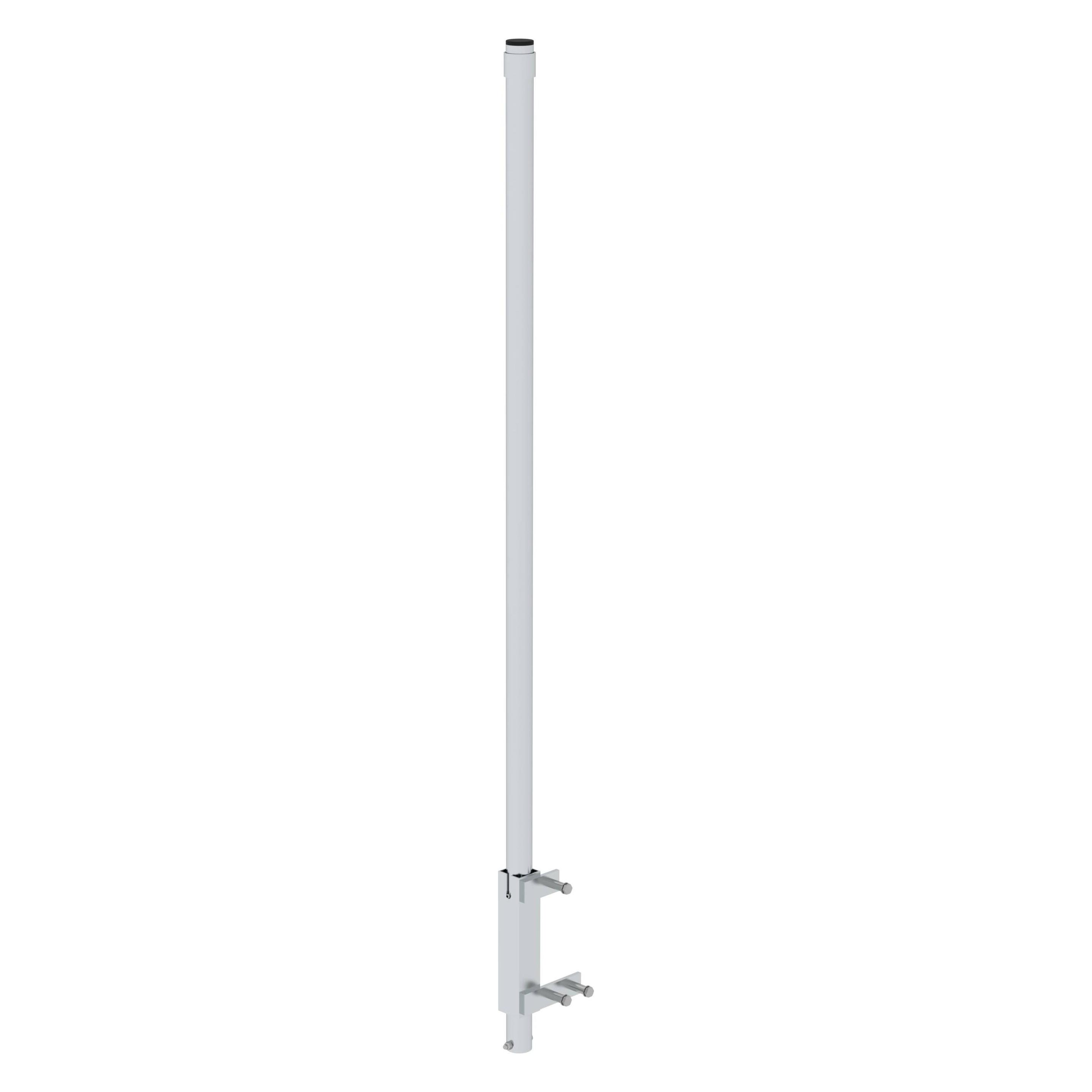 Munk Ausstiegsholm einschiebbar für Anlegeleitern ab 73-mm-Holm Anbau schräg rechts (Anlegeleiter, 135 cm) (019104)