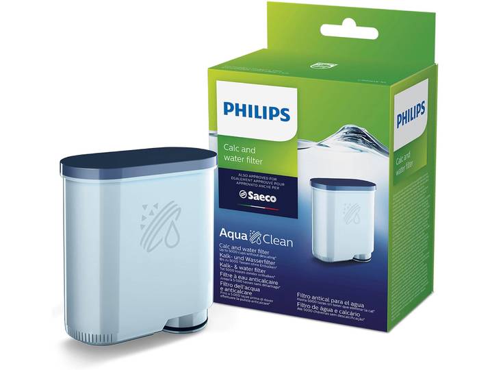 PHILIPS Wasserfilter CA6903/10 , blau, 1 Stk., Filterkartuschen, Zubehör für Philips Saeco Kaffeevollautomaten, AquaClean, Wasserfilter