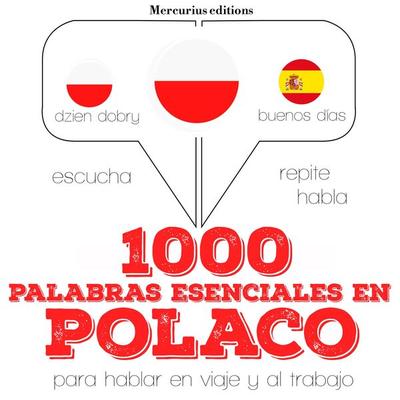1000 palabras esenciales en polaco - JM Gardner, Audio, 9782821119109