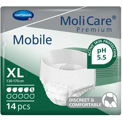 MoliCare, Inkontinenzhygiene, Mobile 5 Inkontinenz Pants (14x, XL)