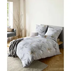 kaeppel Bettwäsche Jersey Swing stein 135x200 cm + 80x80 cm