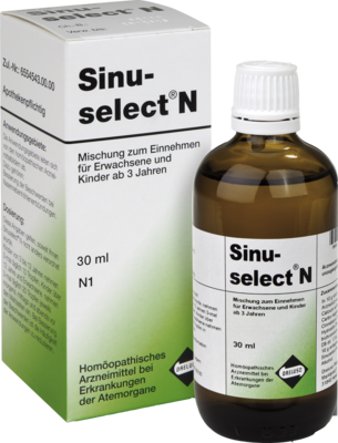 Dreluso-Pharmazeutika Dr.Elten & Sohn GmbH SINUSELECT N Tropfen 30 ml 04445986