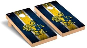 Skip's Garage Trinity College Bantams Vintage Cornhole Board Set