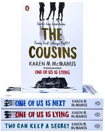 Penguin Karen McManus 4 Books Collection Set - One Of Us Is Lying, One Of Us Is Next, Two Can Keep a Secret, The Cousins