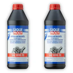 2x Getriebeöl LIQUI MOLY 4406 Hypoid GL5 SAE 80W-90 Achsgetriebeöl Öl 1 Liter