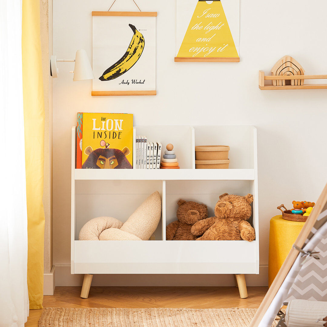 17 Stories Wabash 78cm H X 86cm W No Subject Kids White 78cm H X 86cm W X 36cm D