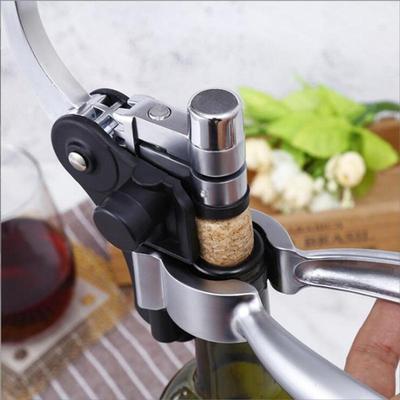 Everyday Crate Premium Wine Opener Zinc Alloy Wing Corkscrew Manual Bottle Opener Silver