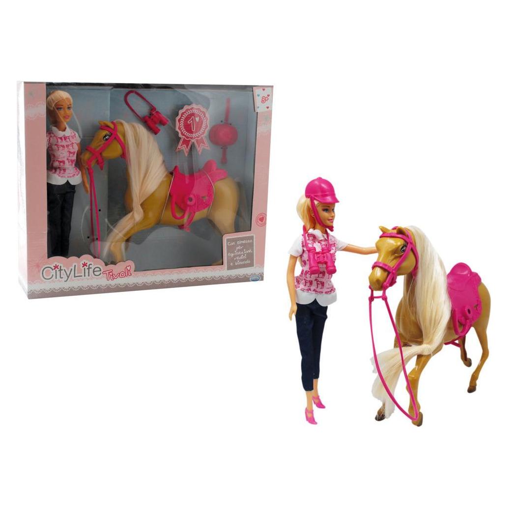 ODS City Life - 29 cm Tivoli Fashion Doll with horse and accessories (59433897)