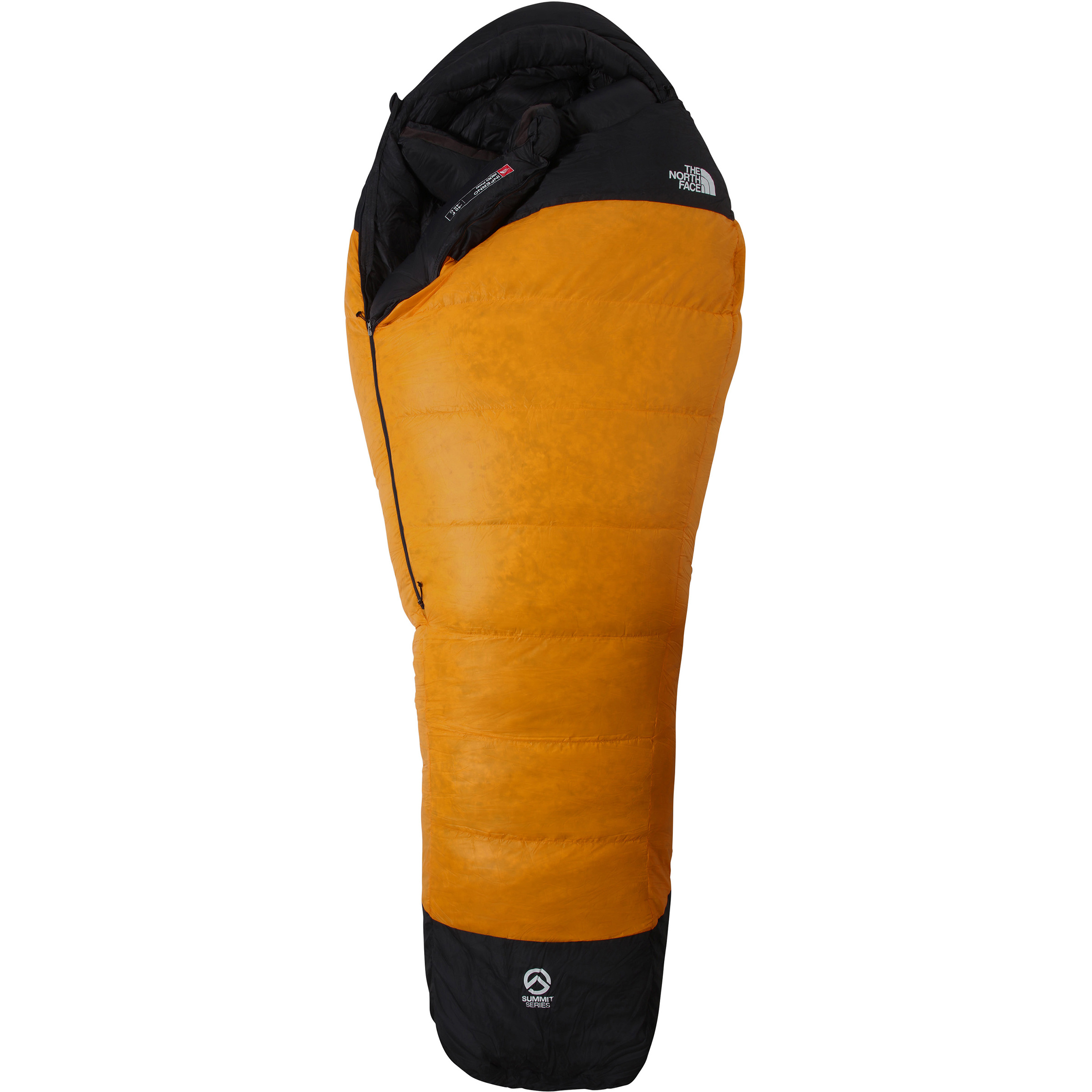 The North Face Inferno -40F/-40C Schlafsack Daunenschlafsäcke orange Größe REG Bergsteigen | Expedition Wasserabweisend Daune