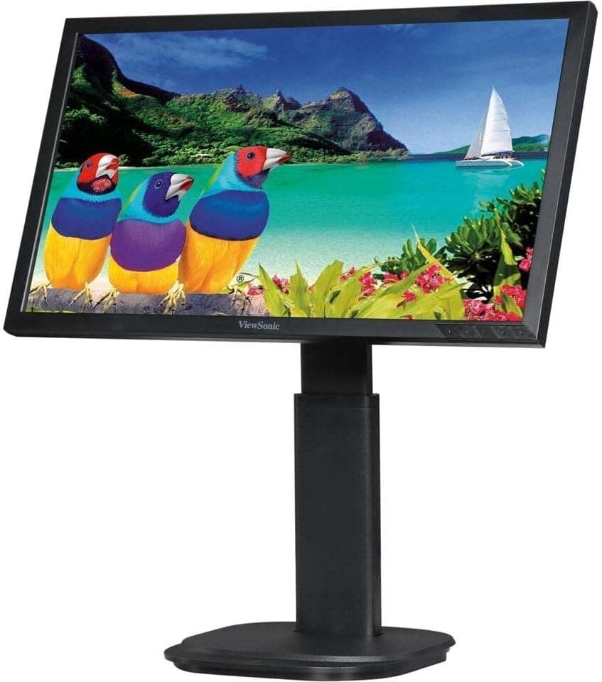 ViewSonic VG2239SMH 24-inch Full HD Ergonomic Monitor with HDMI, VGA, DisplayPort, Eye Care for Work and Study at Home, Black, New