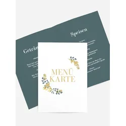 Menükarten Geburtstag selbst gestalten mit Spruch und Fotos im Onlinedesigner bei Meine-Kartenmanufaktur.de