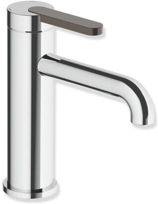 Hewi AQ477 Waschtischarmatur AQ1.12M1134084 ohne Ablaufgarnitur, chrom, Griff umbra